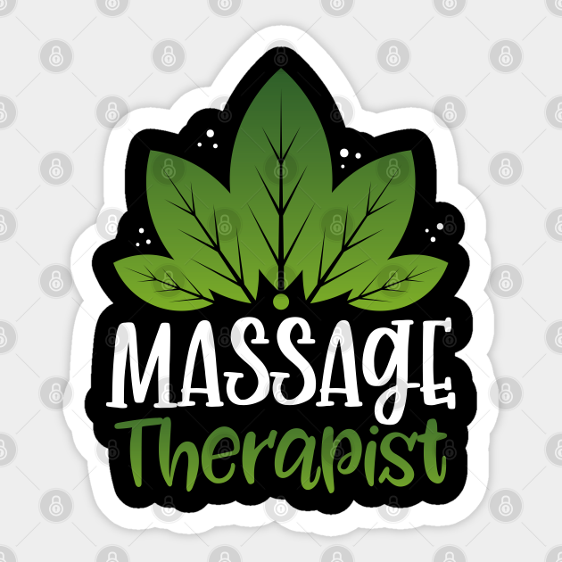 Massage Therapist Massage Therapist Sticker Teepublic